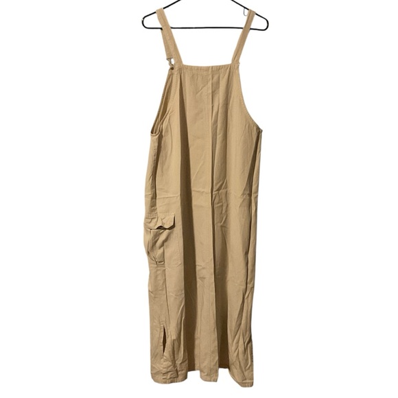 NorthStyle Beige Side Pocket Camisole Dress - Picture 3 of 5